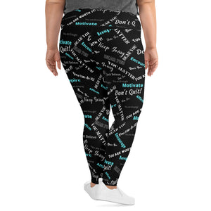 All-Over Print Plus Size Leggings