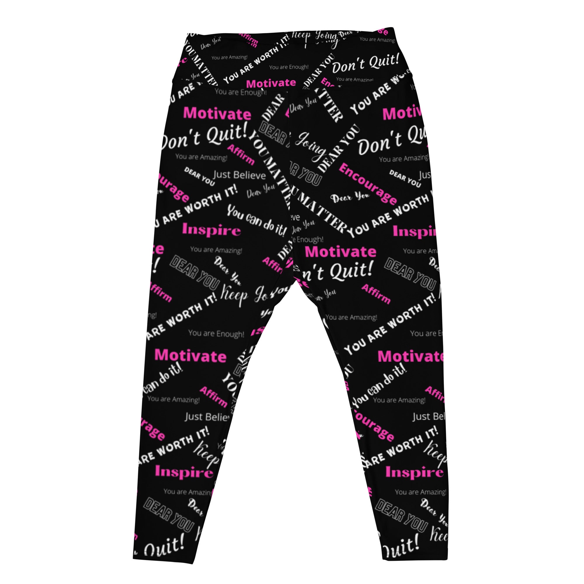 All-Over Print Plus Size Leggings